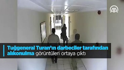 FETÖ'cülerin General Veli Turan'ı alıkoyduğu görüntüler ortaya çıktı!