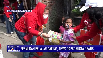 Alumni SMAN 1 Semarang Bagikan Kuota Internet Gratis kepada Para Pelajar di Kampung Kemijen