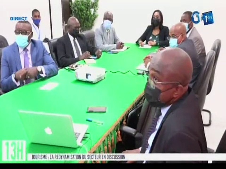 RTG - Reunion entre le ministre du tourisme, les DG des entités sous tutelle et le World Tourisme Forum sur la redynamisation du secteur