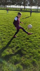U11 Atelier jonglage avec Tristan