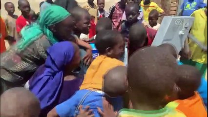 ENCEMİNE - Gara şehitleri adına Çad'da su kuyusu açıldı