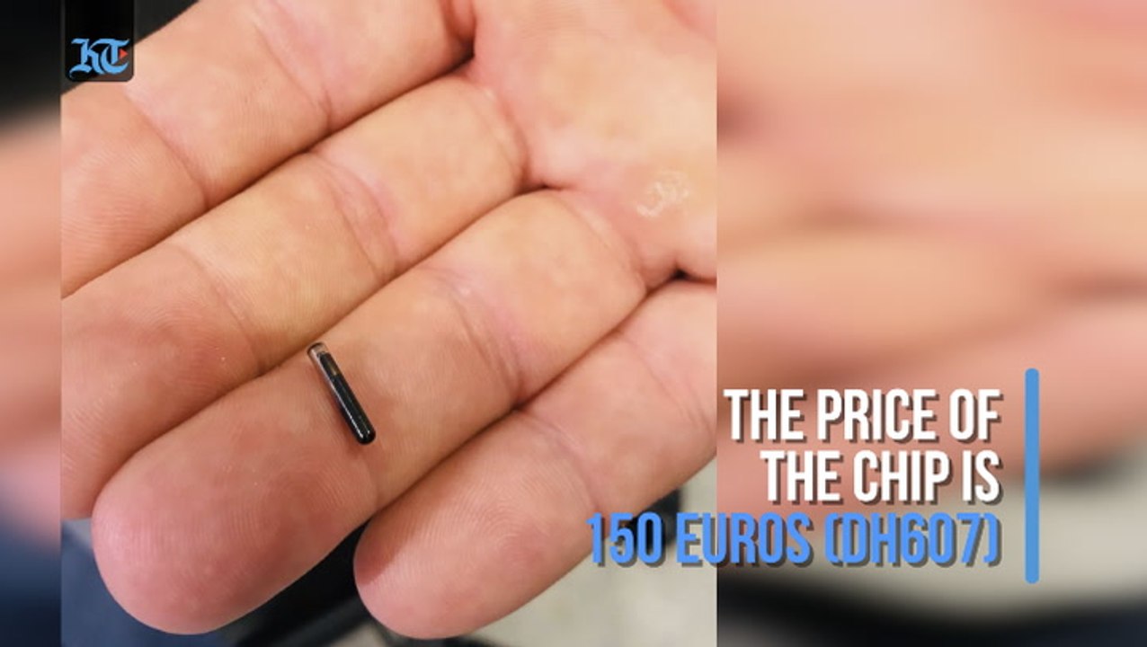Etisalat unveils microchip implant at Gitex Technology Week in Dubai