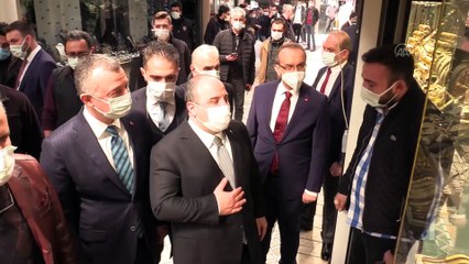 KOCAELİ - Sanayi ve Teknoloji Bakanı Varank, Kocaeli'de esnafı ziyaret etti