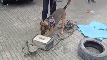 Zehir tacirinin oyununu Chako bozdu, kaynak makinesinden uyuşturucu çıktı