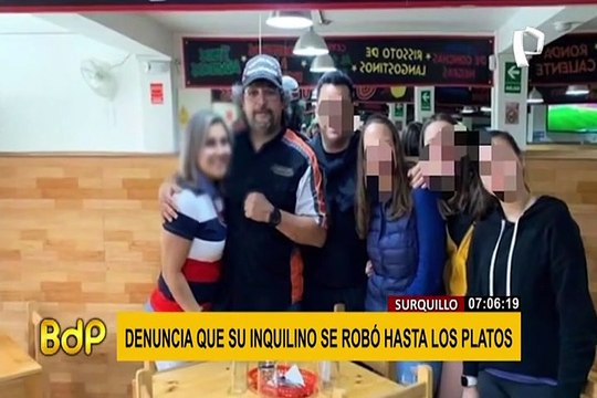 Surquillo: denuncian a inquilino por llevarse hasta los platos de local arrendado
