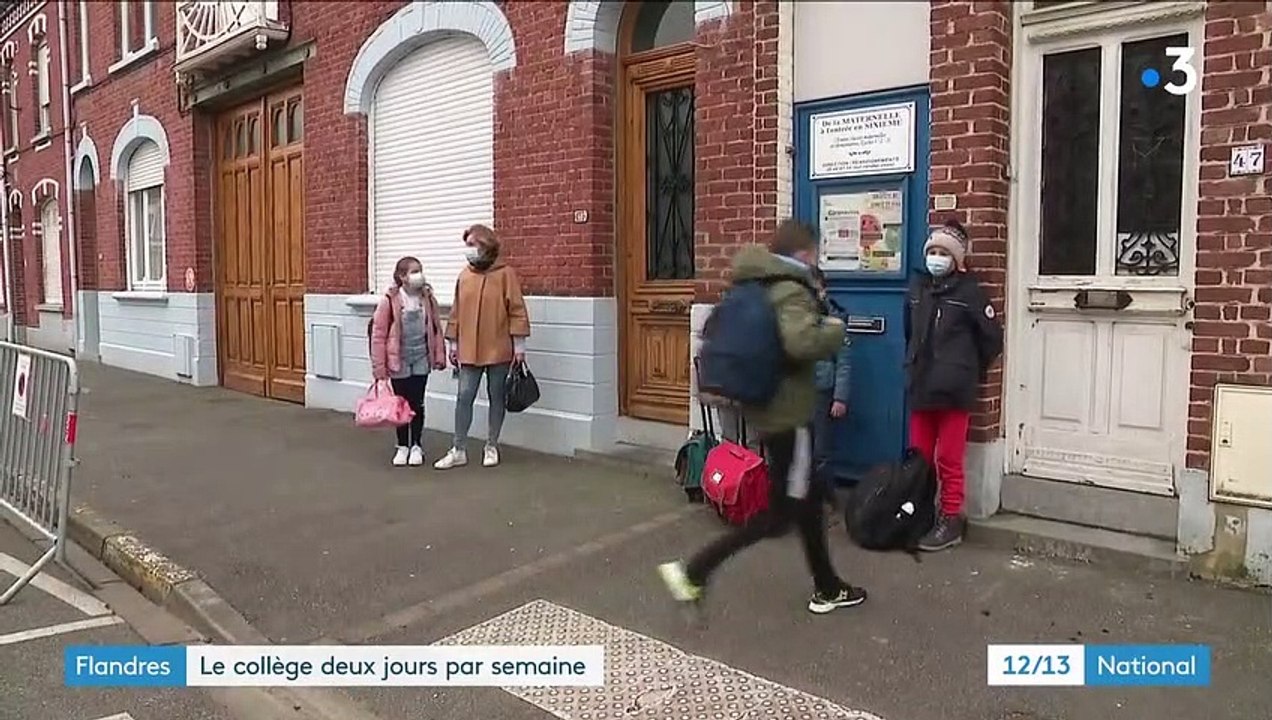 Covid-19 : dans les Flandres, le casse-tête des deux jours d’école par semaine
