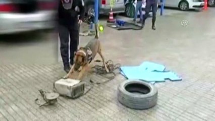 DENİZLİ - Kaynak makinesinin içine sakladığı uyuşturucuyla yakalanan zanlı tutuklandı