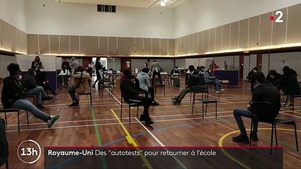 Covid-19 : au Royaume-Uni, les élèves de collèges et lycées apprivoisent l’autotest