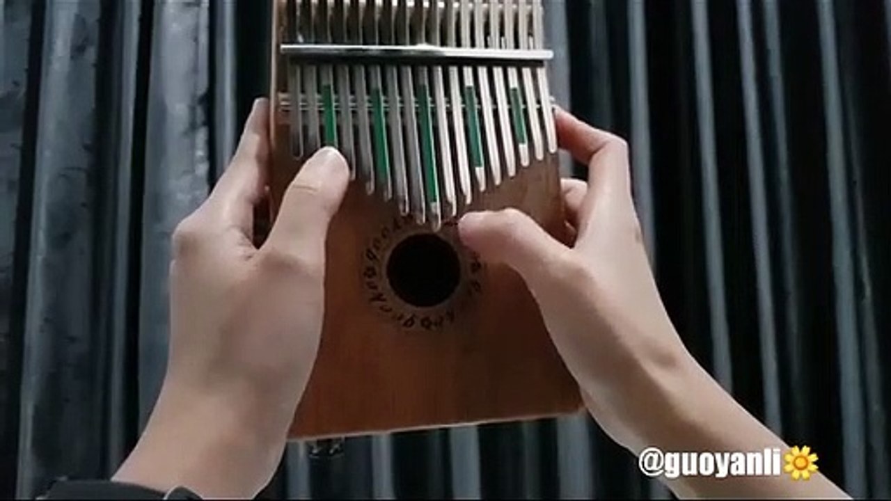 [Kalimba Cover] Kiss the Rain - Yiruma (이루마)