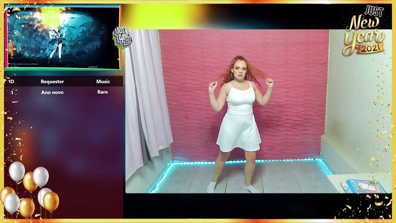 Just New Year 21- Just Dance 2021 - Rare - Gameplay - MEGASTAR - PS4 CAMERA -13k