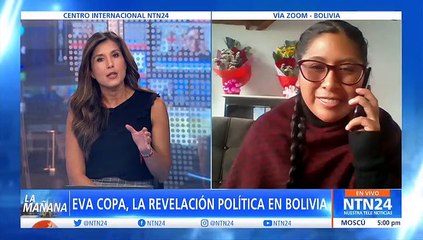 Eva Copa, la revelación política de los comicios subnacionales en Bolivia