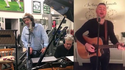 Rod Stewart and Liam McGrandles duet