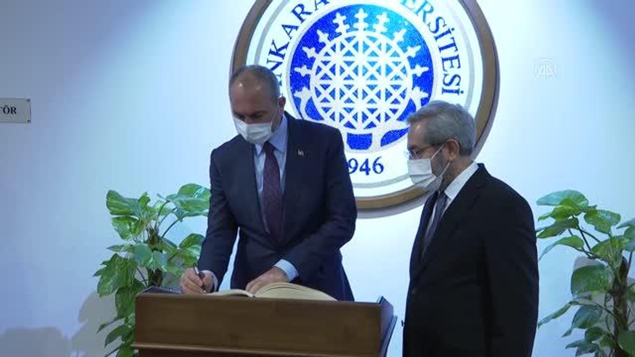 Adalet Bakanlığı ile Ankara Üniversitesi arasında iş birliği protokolü