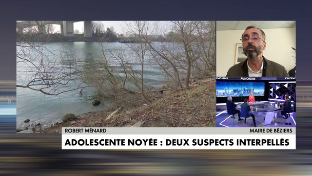 Adolescente noyée : «Je suis effrayé et puis surtout je suis bouche bée», réagit Robert Ménard