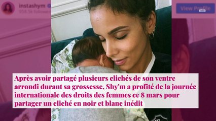 Shy'm maman : son cliché topless de sa grossesse dévoilé