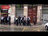 Arriba dels Mossos d'Esquadra al bloc de Ciutat Vella ocupat per lladres