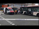 Accidente en plaza de Espanya de Barcelona: Veinte heridos en un choque entre autobuses y una moto