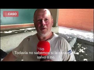 Una pareja evacuada por el incendio en Tarragona: “Vimos humo negro acercándose y decidimos huir”