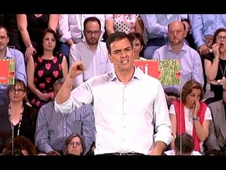 Pedro Sánchez:"Seremos el gobierno de la honradez intransigente."