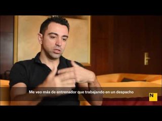 "El objetivo es volver y trabajar en el Barça"- Xavi Hernández