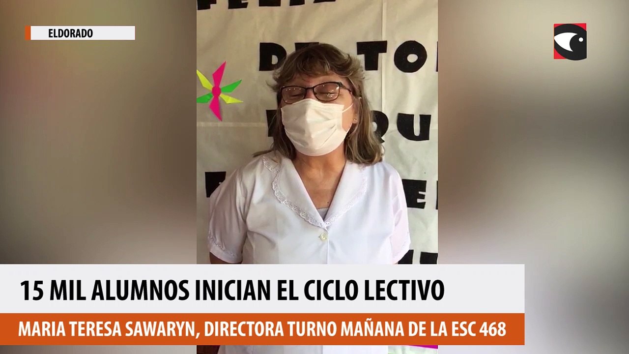 En Eldorado 15 mil alumnos inician el ciclo lectivo