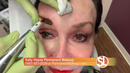 Sally Hayes can help you wake up beautiful with permanent makeup!