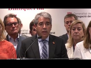 Declaració Francesc Homs a la sortida TS