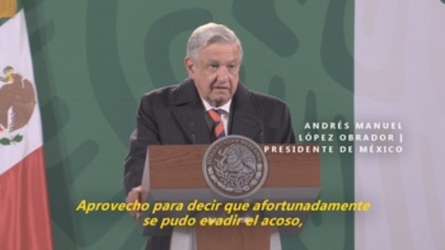 López Obrador asegura que se resistió a la provocación en las marchas de las mujeres