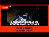 Los Mossos disparan contra unos ladrones en el centro de Sant Cugat