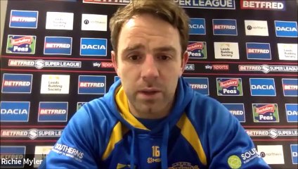 Press conference: Leeds Rhinos' Richie Myler