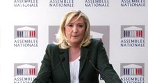 شاهد: زعيمة اليمين المتطرف الفرنسي مارين لوبان تقول 