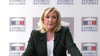 شاهد: زعيمة اليمين المتطرف الفرنسي مارين لوبان تقول "إن الاتهامات بالإسلاموفوبيا قد تؤدي إلى القتل"