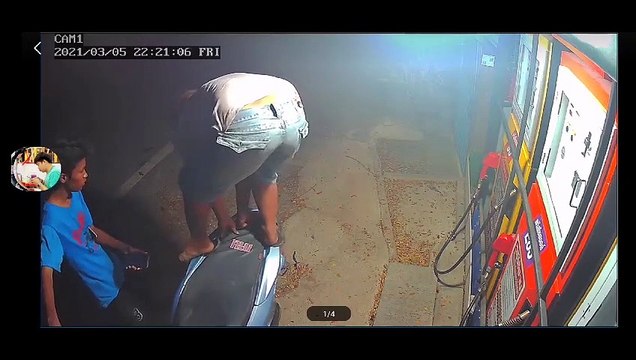 Suspected Thieves Stumped at Gas Station