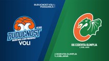 Buducnost VOLI Podgorica - Cedevita Olimpija Ljubljana Highlights | 7DAYS EuroCup, T16 Round 6