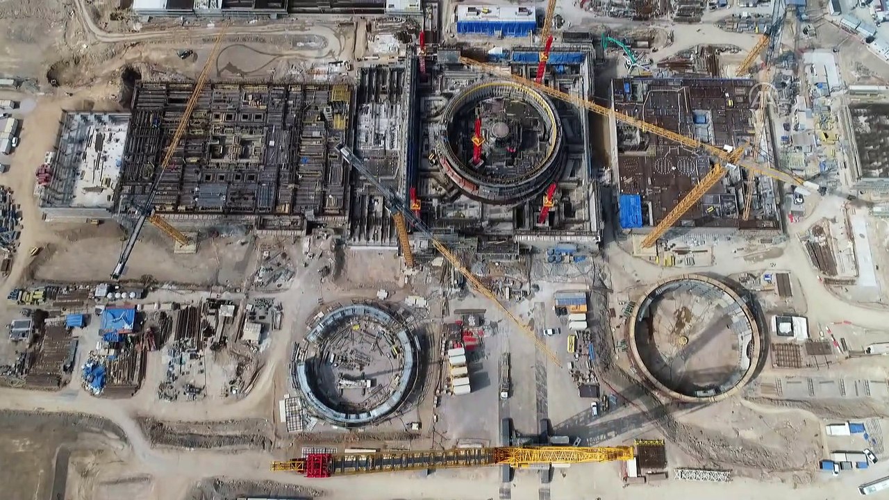 MERSİN - Akkuyu NGS'de üçüncü ünitenin temeli atılıyor