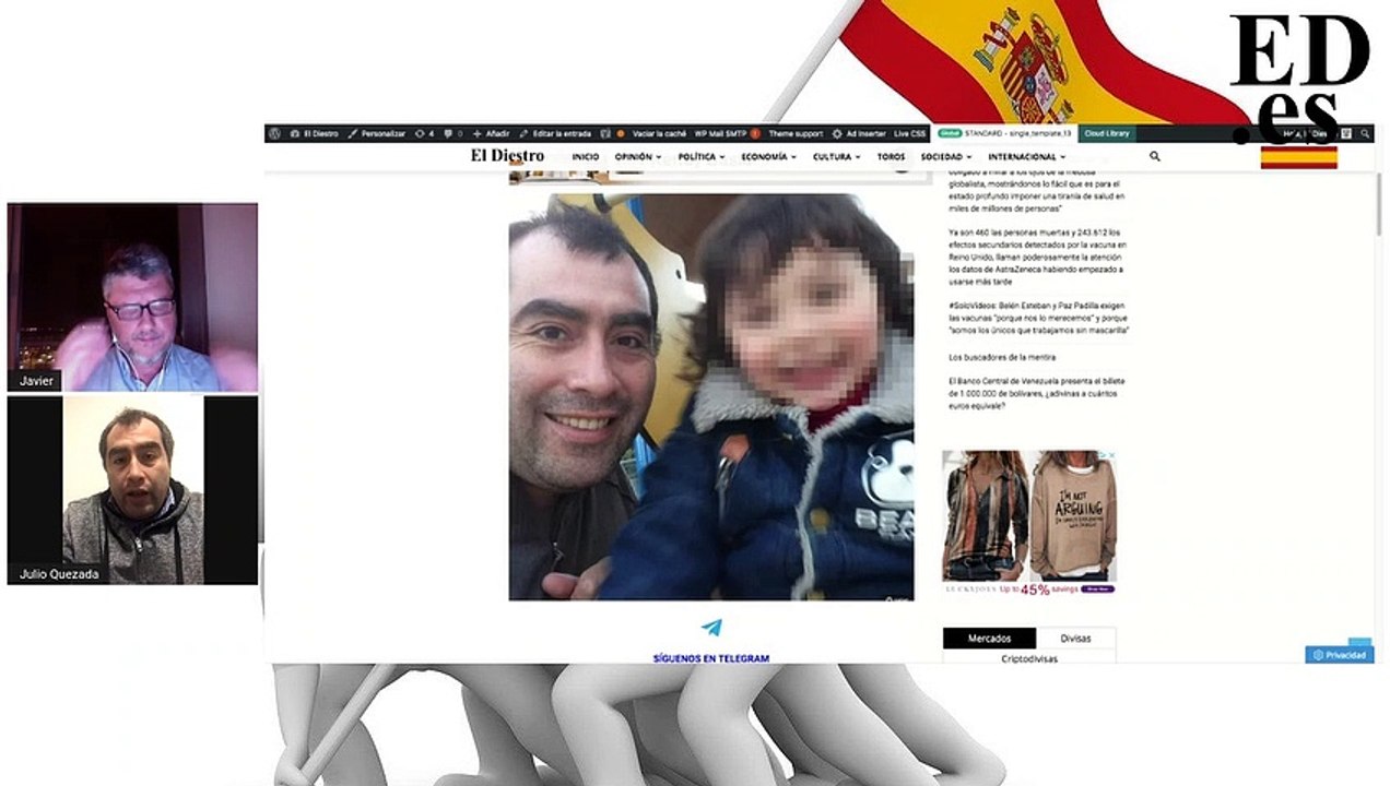 Entrevistamos a Julio Quezada, un padre víctima de la LIVG que ha sido acusado por su ex incluso de haber abusado de su hija de 6 años
