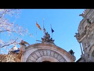 Hissen la bandera espanyola al TSJC