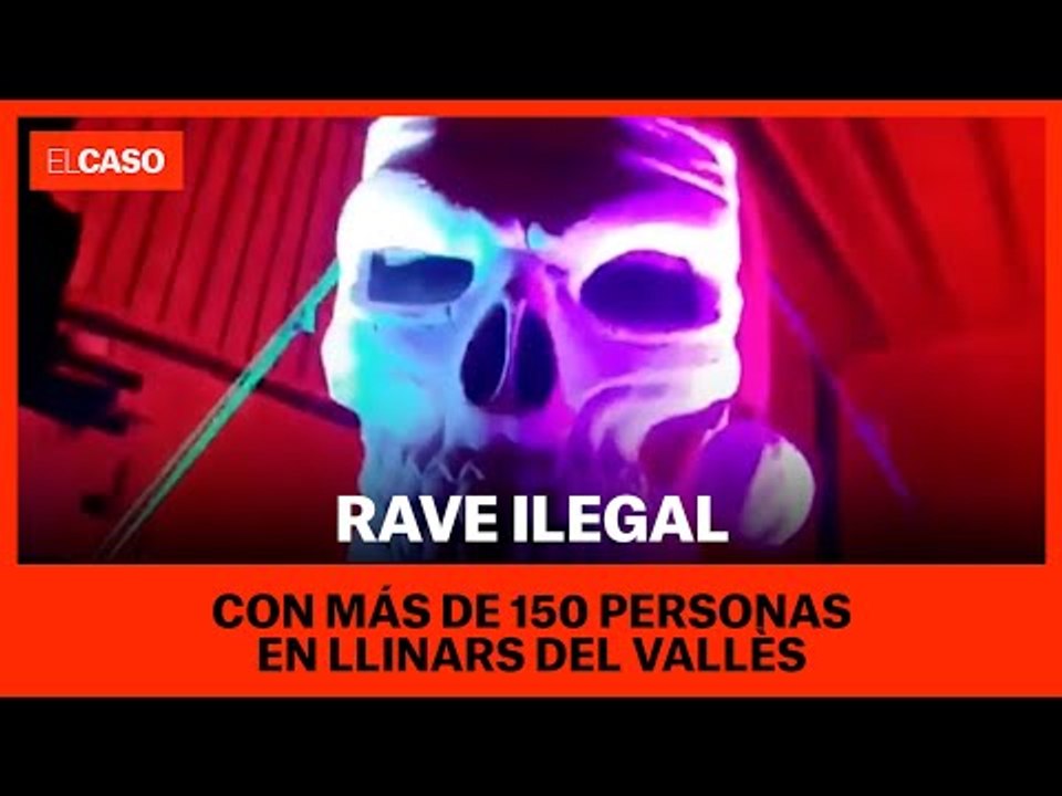 Rave ilegal con más de 150 personas en Llinars del Vallès