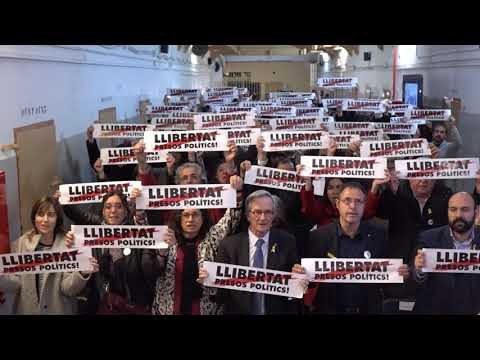 Crits de llibertat per els presos polítics des de la presó Model