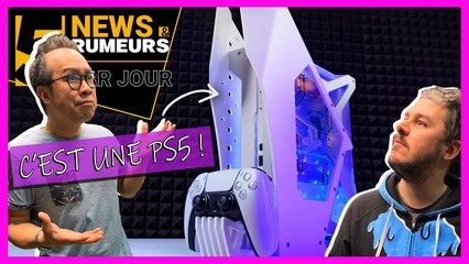 CECI EST BIEN UNE PS5, AVEC WATERCOOLING ET ELLE EST UNIQUE AU MONDE ! 