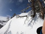 Skier Sets Off Massive Avalanche