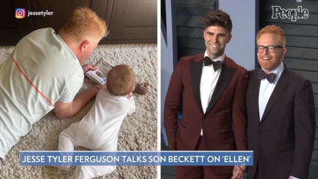 Jesse Tyler Ferguson Jokes That He's Raising His Son 'Gay Until He Decides He's Straight'