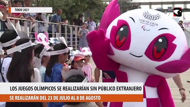 Los Juegos Olímpicos se realizarían sin público extranjero