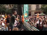 L'emotiu discurs del representant dels joves pagesos catalans