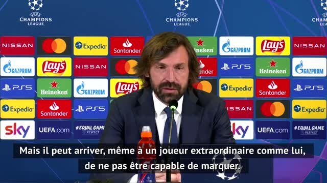 8es - Pirlo : Même un champion comme Cristiano peut parfois jouer un mauvais match