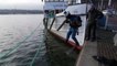 Le plongeur suédois qui nettoie les voies navigables de Stockholm