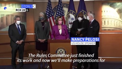 Pelosi 'can't hide' excitement over Covid rescue plan