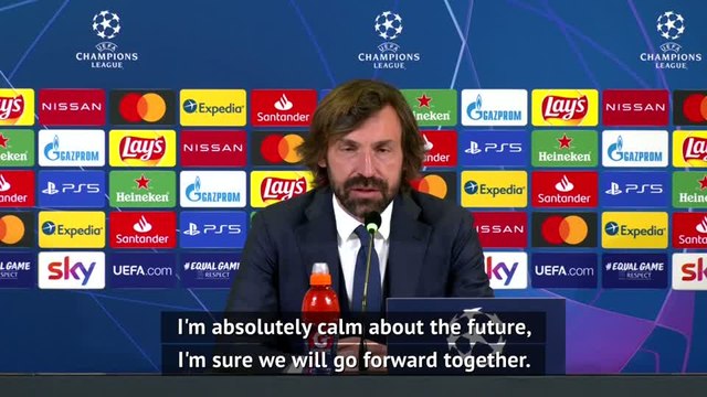 Pirlo confident of Juve future despite Champions League exit