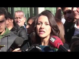 Arrimadas ratifica la denúncia contra la dona que va desitjar la seva violació