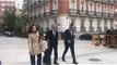 Santi Vila arriba sol amb el seu advocat a declarar a Madrid